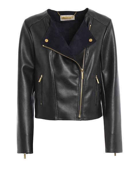 Michael Kors Leather & Faux Jackets 